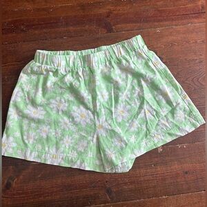 Rue21 Light Green Floral Shorts